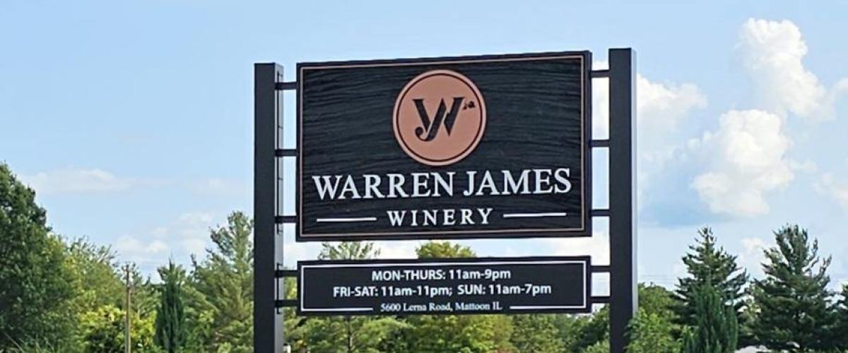 Pylon Sign - Warren James