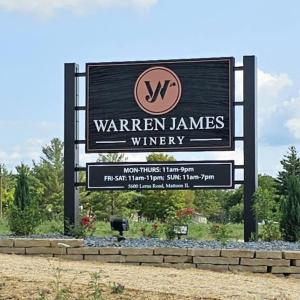 Pylon Sign - Warren James