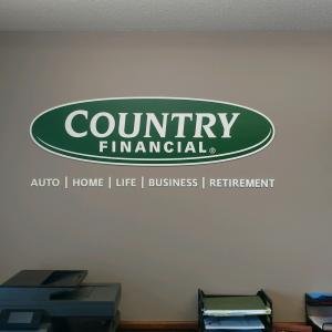 Interior Signage Country Financial